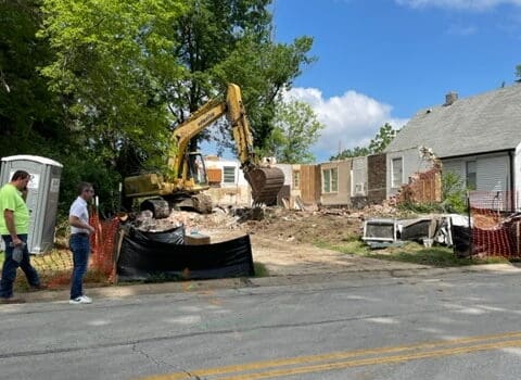Hilltop House Demolition